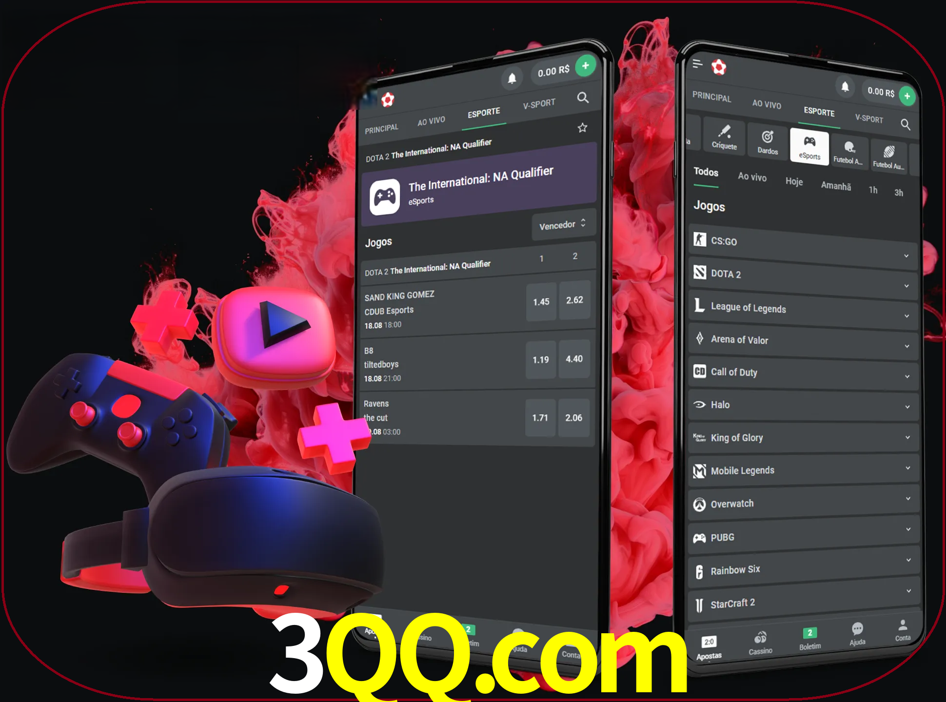 Para ter a aplicação móvel 3qq no seu smartphone, basta descarregar o ficheiro apk e seguir as instruções.